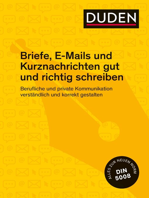 Title details for Briefe, E-Mails und Kurznachrichten gut und richtig schreiben by Ingrid Stephan - Wait list